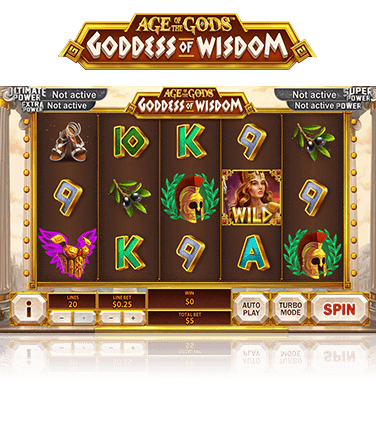 Age of the Gods Goddess of Wisdom Game